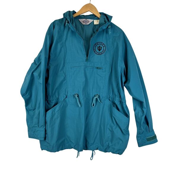 Vintage MV Sport Jacket Mens Medium‎ M IU Indiana University 90s Streetwear Y2K - Picture 1 of 7